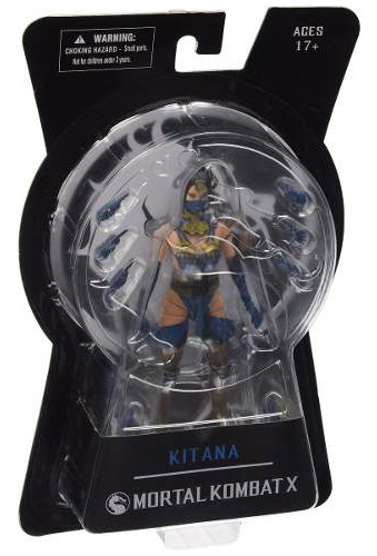 Kitana - Mortal Kombat X - Muñeca articulada - Mezco Toyz