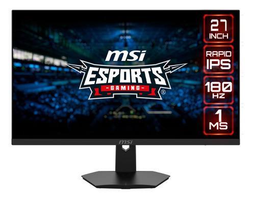 Monitor Msi Optix G274f 27  Fhd 180hz 1ms 2xhdmi Ips (Reacondicionado)