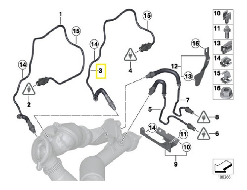 Sensor Oxigeno 6 P Bmw 525 530 740 2004-2012 Premium