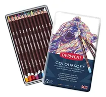 Comprar Color Derwent Coloursoft Permanente X12