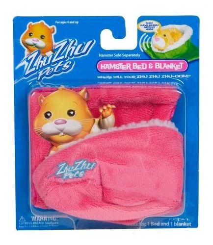 Mascota Electronica - Manta Hamster Y Cama - Rosa.