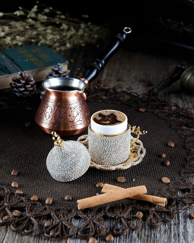 Taza De Café Turco Y Espresso Demmex, Elegante Turco Griego