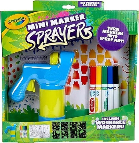 Mini Marker Sprayer Crayola/ Aerografo Entrega Inmediata