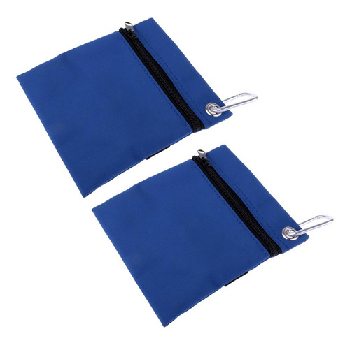 2pcs Portátil Bolsa De Pelota Para Golf Clip, Accesorios