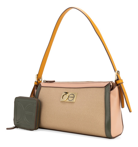 Bolsa Lady Bag Cloe Calzana I Chico Color Beige