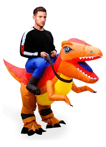 Disfraz Dinosaurio Inflable Disfraces Dino Ride - Para Hombre Niño Adulto Niña