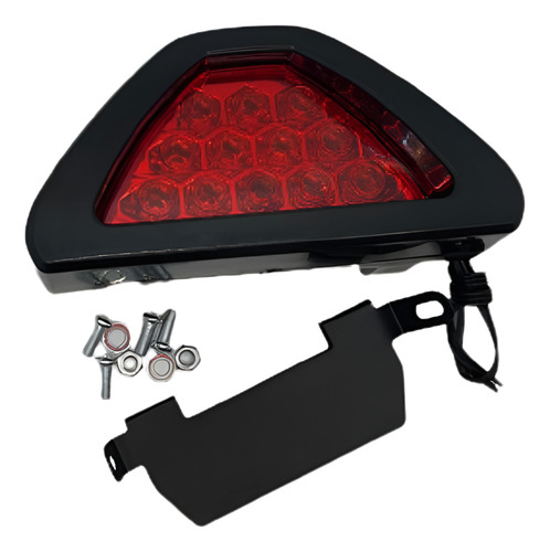 Luz De Freio Brake Light Triangular Modelo Formula F1 Pisca