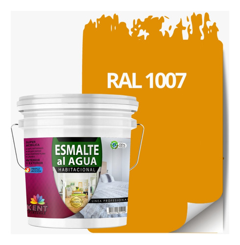 Kent Esmalte Al Agua Mate Py 1007 Tineta 20lts