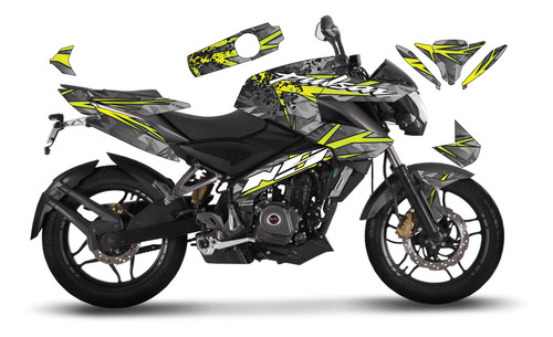 Calcomanías Para Moto Pulsar Ns 200 Ns Modelos Nuevos Ns Jgl