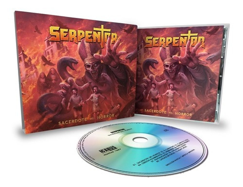 Serpentor - Sacerdote Del Horror - Cd Slipcase