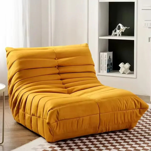 Sofa Individual Sillon Moderno Memory Foam Comodo Puff