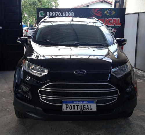 Imagem 3 de 10 de Ford Ecosport Se 1.6 Preto 2015