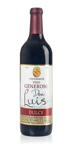 Vino Generoso Don Luis *750ml - mL a $51