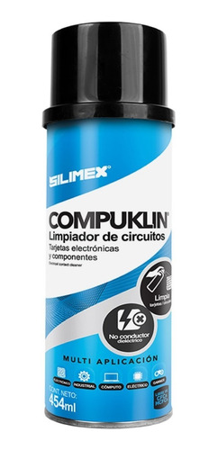 Silimex Limpiador Electrónico Compuklin 454 Ml - Caja Máster