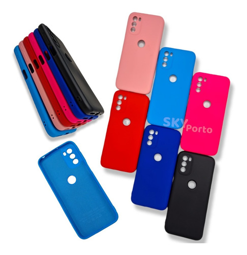 Funda De Silicona Con Felpa Semirrigida Para Moto G41