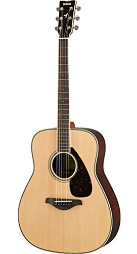 Guitarra Acustica Solida Superior Yamaha Fg830 Natural