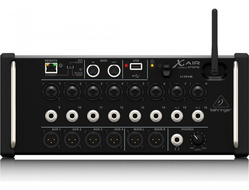 Console Behringer Xr16 X Air De Mistura 100v/240v