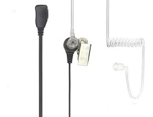 Imagen 5 de 7 de Manos Libres Baofeng Kenwood Tipo Escolta Tubo Acústico