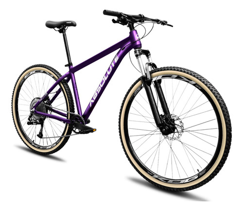Bicicleta Aro 29 Absolute Nero 5 12 Marchas Freios Mecanico Cor Roxo