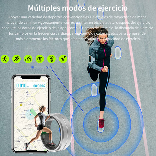 Anillo Inteligente Con Rastreador Gps Bluetooth 2024, Anillo