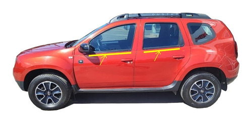 Lamevidrios Renault Duster 2010- 2021 Perfil Ancho X 4 Unid