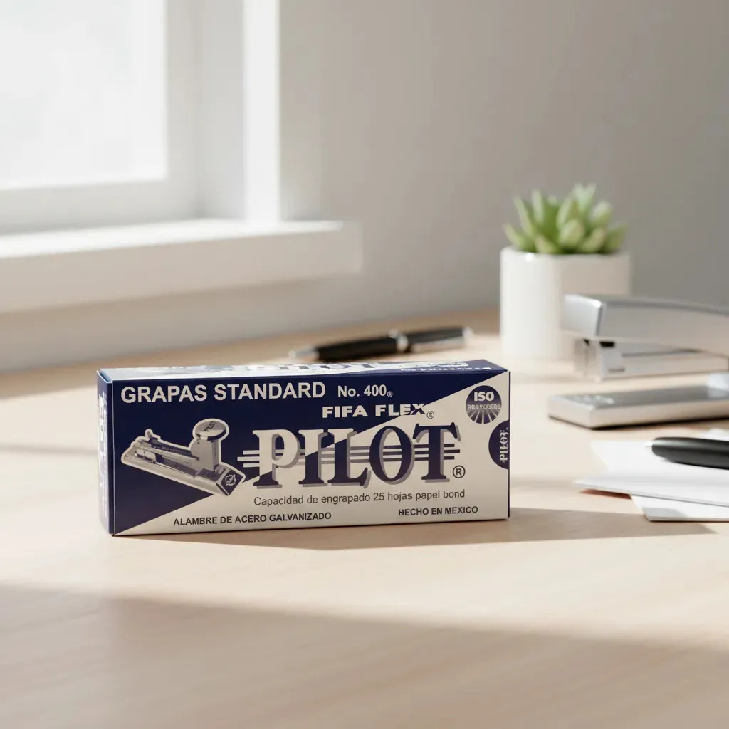Grapa Estandard Pilot Fifa Flex C/5040 Grapas No.400 25hojas