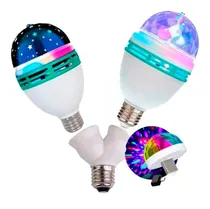 Comprar Setx4 Focos Boliche Giratorios Rgb Estrellas+foco Usb+ Porta