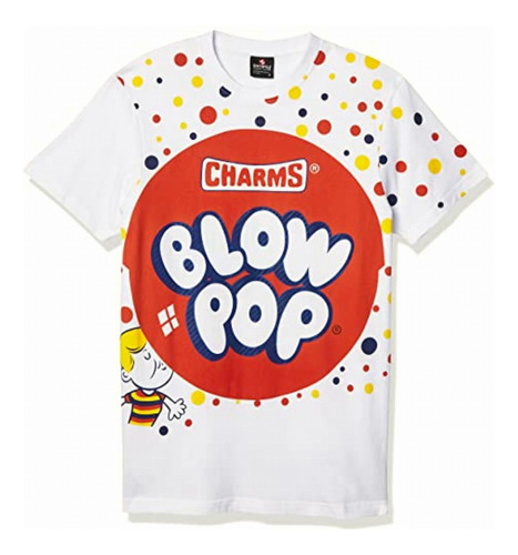 Southpole Camiseta Tootsie Para Hombre, Blowpop Blanco,
