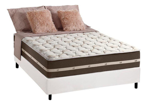 Conjunto Box-colchãoanjos Classic+cama Casal 138