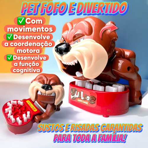 Brinquedo Cachorro Crianças Interativo Bad Dog Ninho Boy
