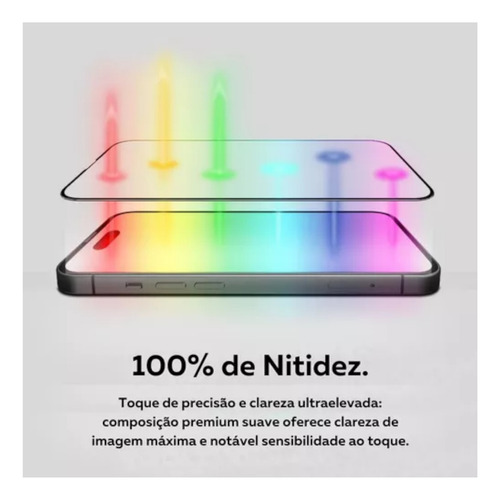Película De Vidro 3d P/ iPhone 7/8 Plus Xs Xr 11 Pro Max 12