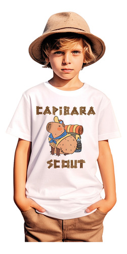 Capibara Boy Scouts - Polo Para Niños