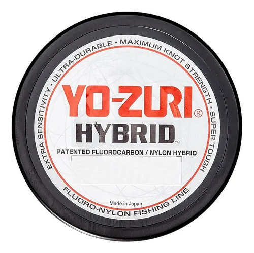 Linea Fluorocarbono  Yo-zuri Hybrido 4 Lb 600 Yds