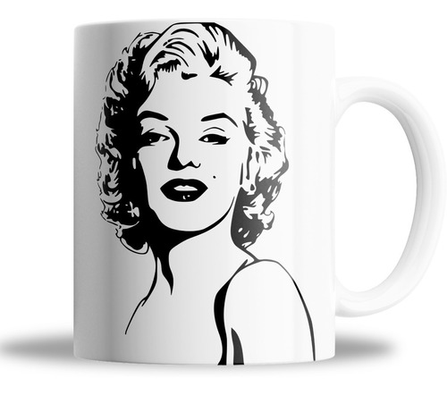 Taza De Ceramica - Marilin Monroe - Arte -estrella