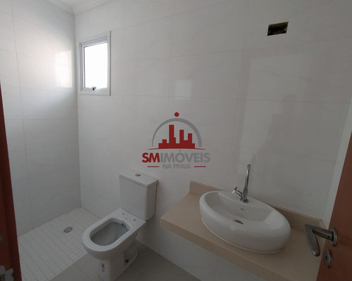 Imagem 8 de 12 de Apartamento Vista Mar 03 Dormitórios, Sendo Os 03 Suítes À Venda Na Guilhermina Praia Grande. - Ap02952 - 68792337