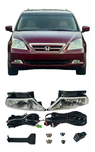 Par Kit Faro Niebla  Honda Odyssey 2005 2006 2007  Eca