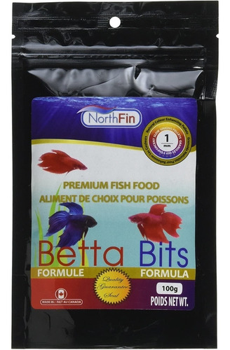 Betta Bits Alimento Premium Para Peces Betas 100 Gr