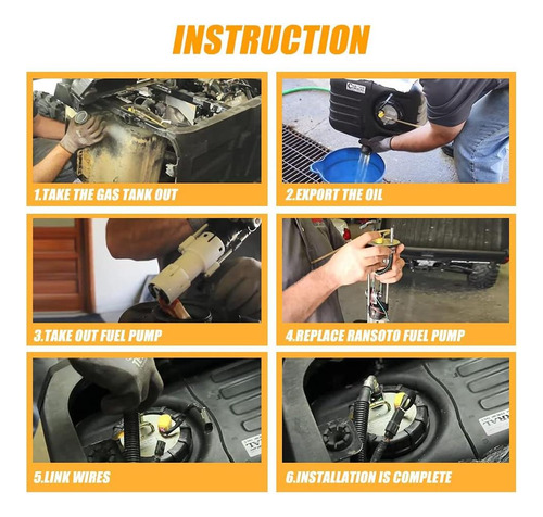 Bomba De Combustible Compatible Con Polaris Rzr Xp 1000, Rzr