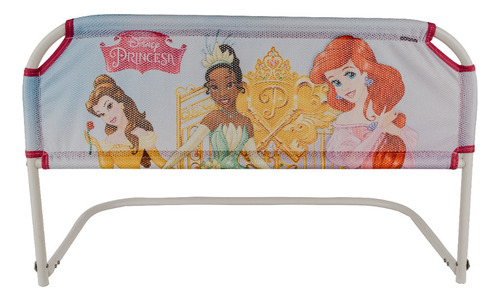 Grade De Proteção Para Cama Infantil Com Personagens Disney Cor Branco Princesa