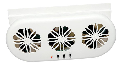 Ventilador De Coche, Ventilación De Ventana, Usb, Blanco