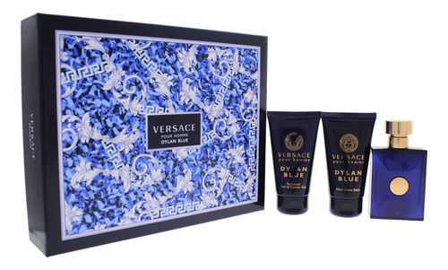 Perfume Versace Dylan Blue, 50 Ml, 3 Unidades