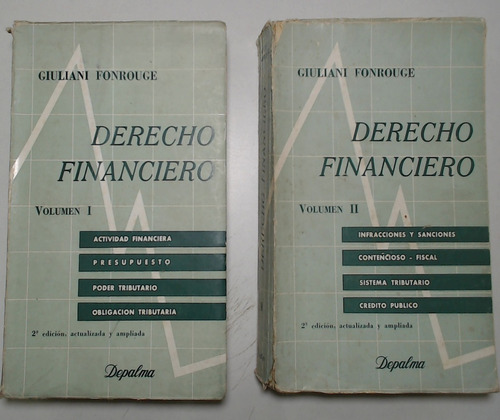 Derecho Financiero 2 Tomos - Giuliani Fonrouge, Carlos