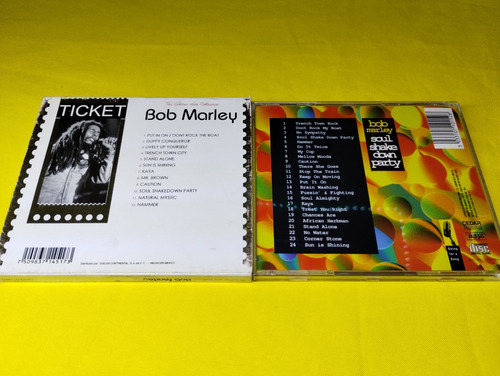 2 Cds Bob Marley Soul Shake Down Party Y Golden Hits Collect (Usado)