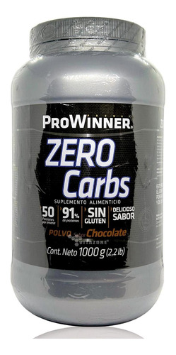 Zero Carbs Proteina Chocolate 1 Kg Prowinner
