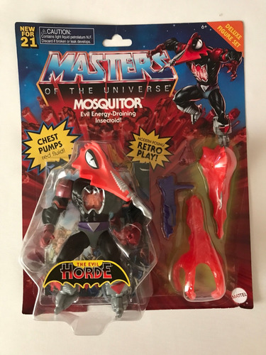Mosquitor Motu Origins Deluxe Retro Play Mattel Wave 6 (Usado)
