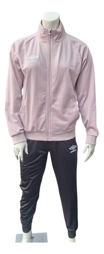 Conjunto Umbro Dama Rosa Negro Mod 624101 Umbro 100% Origina