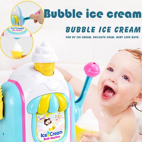 Sorvete Para Banheiro Infantil Water Play Toys Press Ice Cre