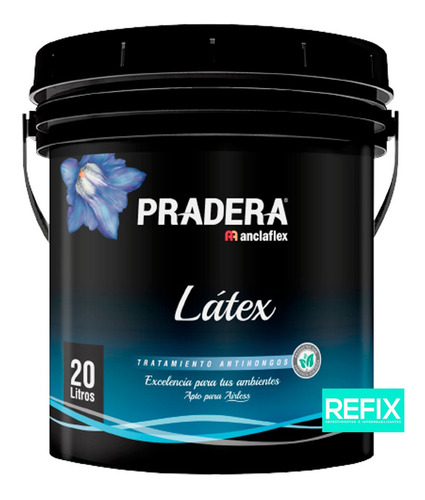 Látex Exterior Pradera Anclaflex Blanco X 20lts