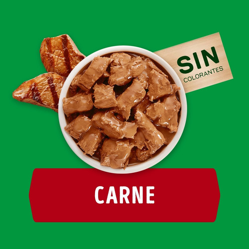 Imagen 4 de 10 de Pack Dog Chow® Adulto Carne 100g