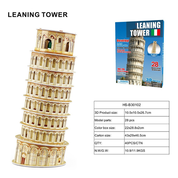 Edificios Mundial-italy Torre Inclinada Pisa | Meses intereses